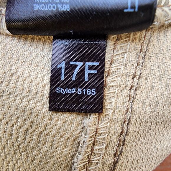 Kuhl Mens Pants Patina Dye Outdoor Tan Casual work Pin striped 38x32” - Picture 16 of 16